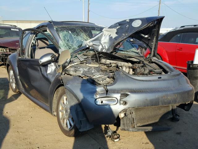 3VWCK31C34M404847 - 2004 VOLKSWAGEN NEW BEETLE 灰色 照片 1