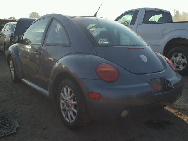 3VWCK31C34M404847 - 2004 VOLKSWAGEN NEW BEETLE 灰色 照片 3