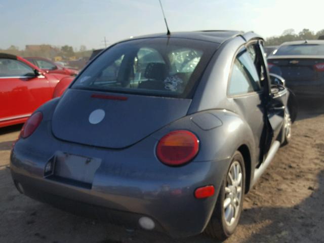 3VWCK31C34M404847 - 2004 VOLKSWAGEN NEW BEETLE 灰色 照片 4