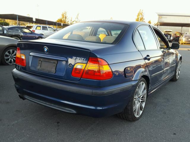 WBAEV53473KM04731 - 2003 BMW 330 I BLUE photo 4