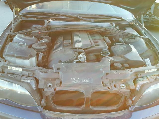 WBAEV53473KM04731 - 2003 BMW 330 I BLUE photo 7