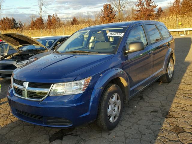 3D4PG4FB2AT203280 - 2010 DODGE JOURNEY SE BLUE photo 2