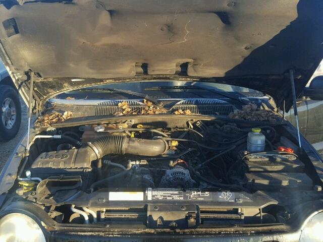 1J4GK58K64W252702 - 2004 JEEP LIBERTY LI BLACK photo 7