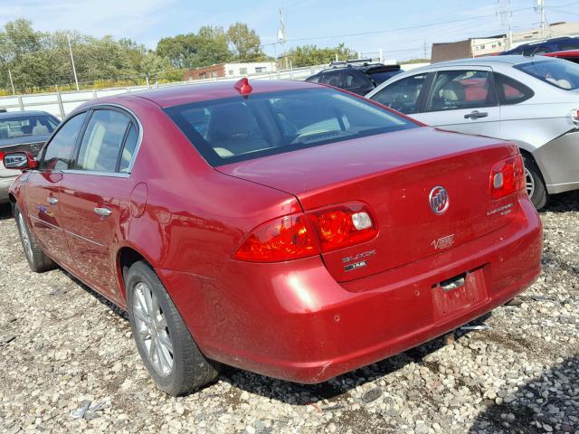 1G4HD57M99U145293 - 2009 BUICK LUCERNE CX MAROON photo 3