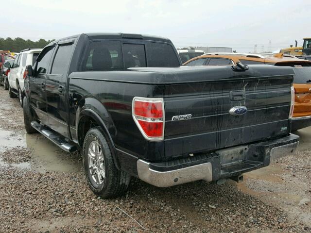 1FTFW1CV4AKA67017 - 2010 FORD F150 SUPER BLACK photo 3