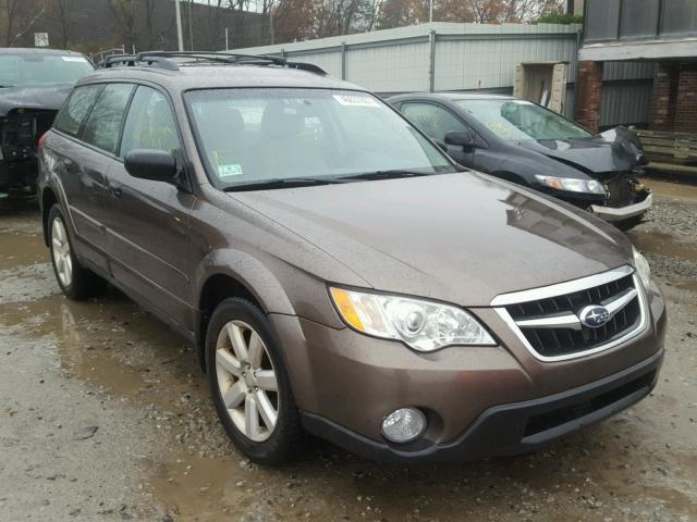 4S4BP61C887320097 - 2008 SUBARU OUTBACK 2. BROWN photo 1