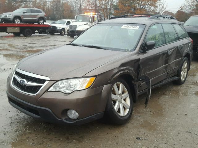 4S4BP61C887320097 - 2008 SUBARU OUTBACK 2. BROWN photo 2