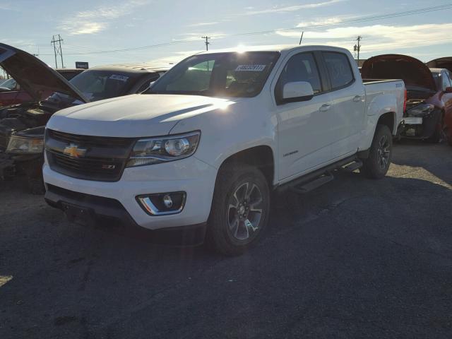 1GCGSDEN8H1163280 - 2017 CHEVROLET COLORADO Z WHITE photo 2