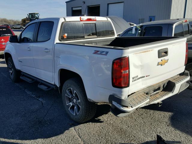 1GCGSDEN8H1163280 - 2017 CHEVROLET COLORADO Z WHITE photo 3