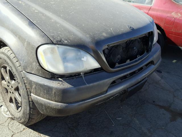 4JGAB72E6YA154147 - 2000 MERCEDES-BENZ ML 430 黑色 照片 9