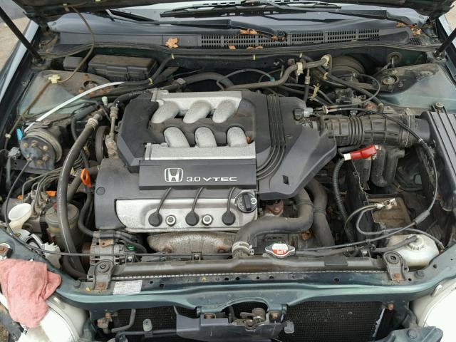 1HGCG1652WA032003 - 1998 HONDA ACCORD EX GREEN photo 7