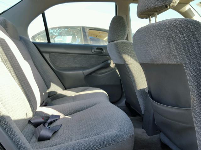 1HGEJ8649XL017076 - 1999 HONDA CIVIC EX 黑色 照片 6