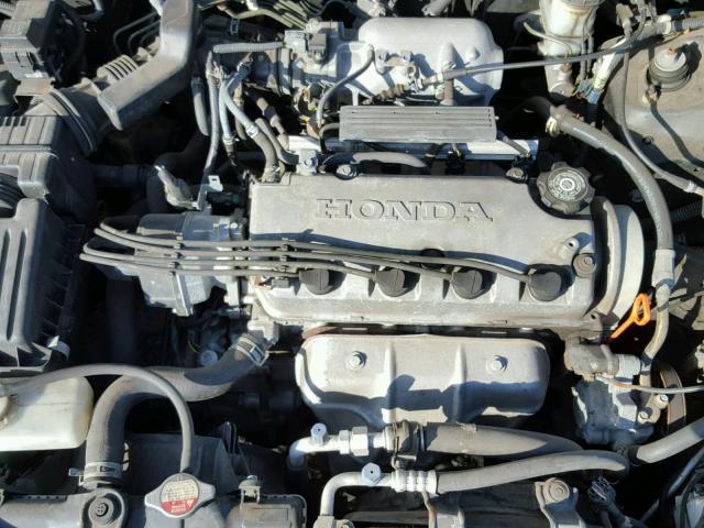 1HGEJ8649XL017076 - 1999 HONDA CIVIC EX 黑色 照片 7