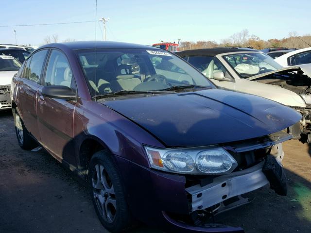 1G8AK55F06Z119318 - 2006 SATURN ION LEVEL PURPLE photo 1