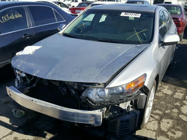 JH4CU2F69AC023994 - 2010 ACURA TSX GRAY photo 2