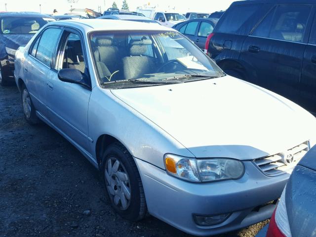 1NXBR12E32Z628395 - 2002 TOYOTA COROLLA CE SILVER photo 1