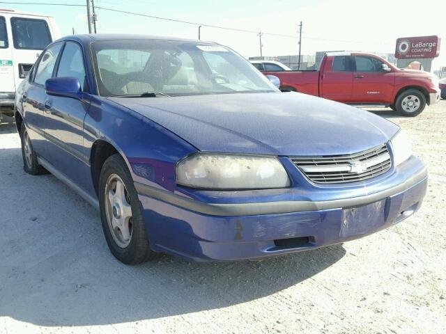 2G1WF52E459353877 - 2005 CHEVROLET IMPALA PURPLE photo 1