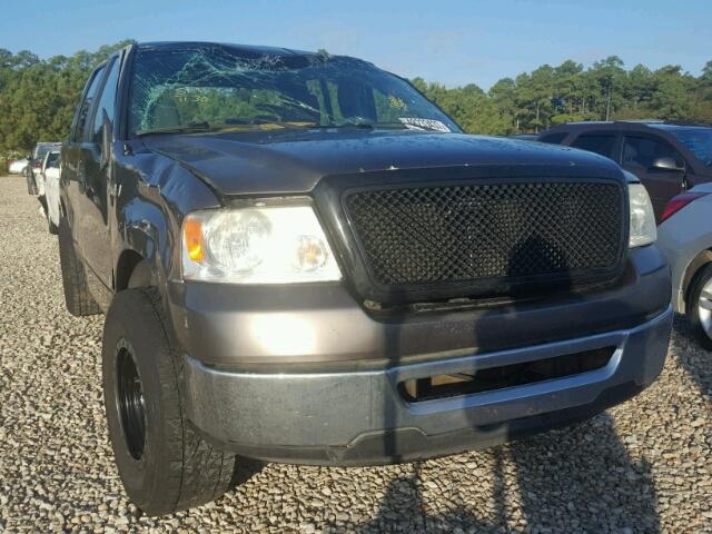 1FTRW12W97KC51921 - 2007 FORD F150 SUPER GRAY photo 1