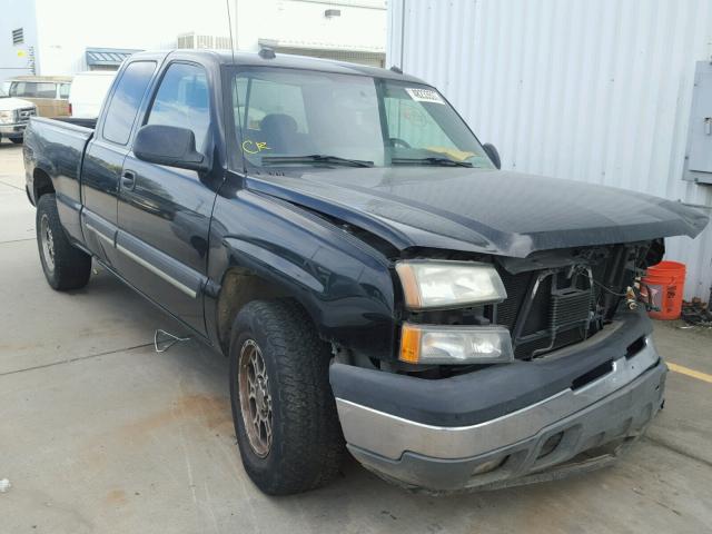 2GCEC19NX51233879 - 2005 CHEVROLET SILVERADO BLACK photo 1