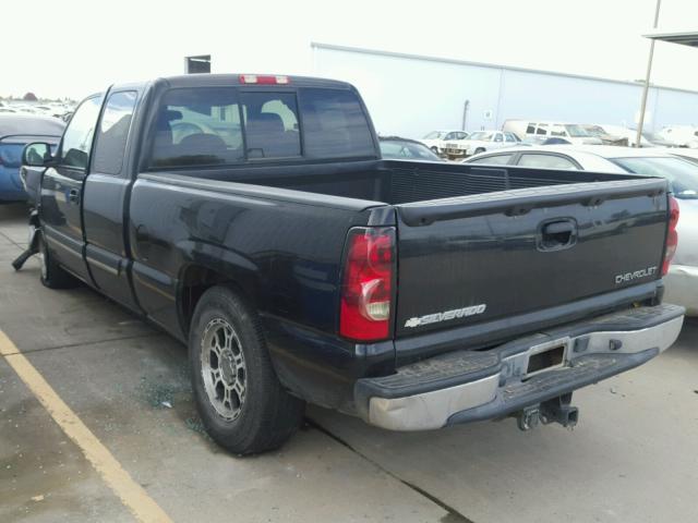 2GCEC19NX51233879 - 2005 CHEVROLET SILVERADO BLACK photo 3