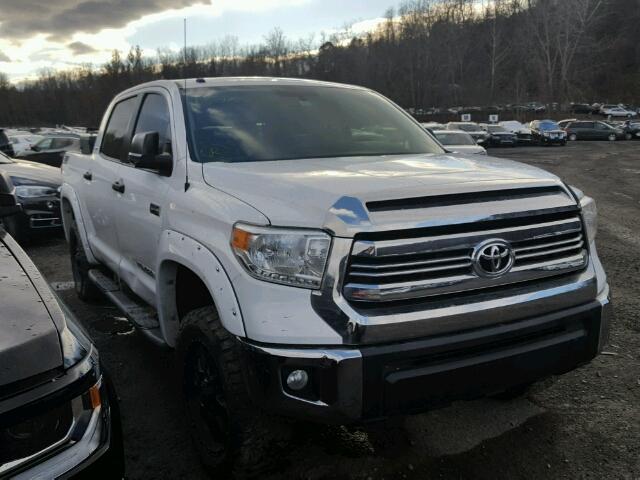 5TFDW5F10GX502750 - 2016 TOYOTA TUNDRA CRE WHITE photo 1