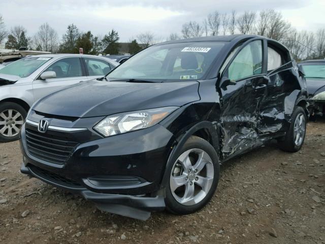 3CZRU6H36GM716061 - 2016 HONDA HR-V LX BLACK photo 2