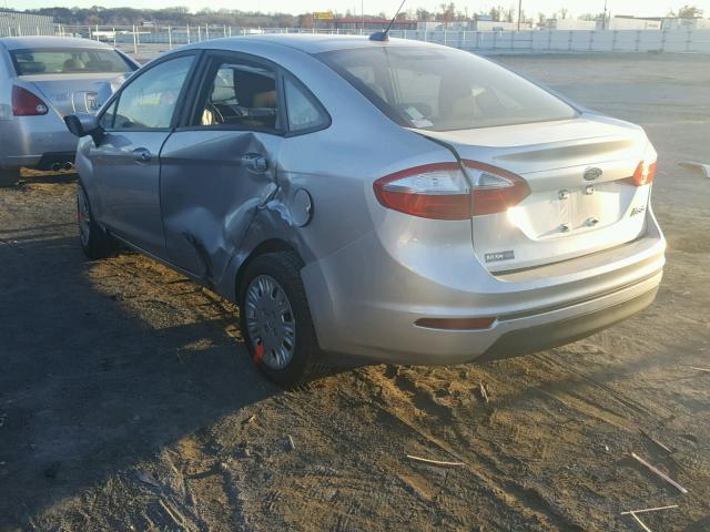 3FADP4AJ8FM150557 - 2015 FORD FIESTA S GRAY photo 3