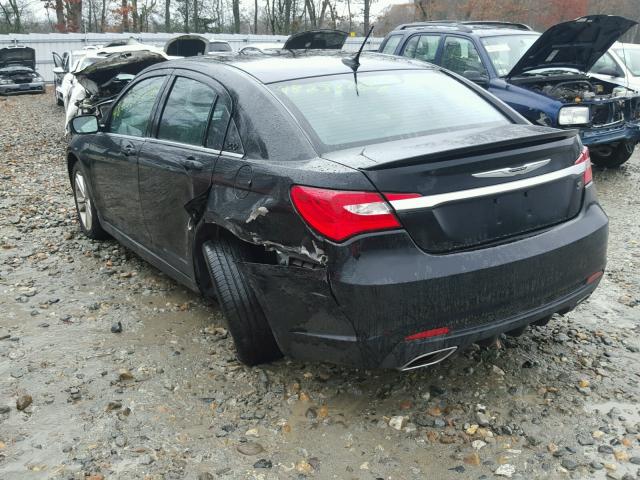 1C3CCBCG5EN170846 - 2014 CHRYSLER 200 LIMITE BLACK photo 3