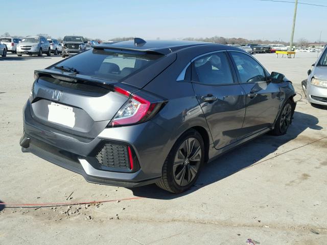 SHHFK7H58HU211987 - 2017 HONDA CIVIC EX GRAY photo 4