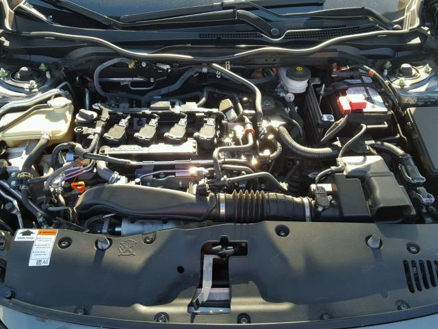 SHHFK7H58HU211987 - 2017 HONDA CIVIC EX 灰色 照片 7