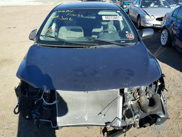 2T1BU4EE7AC514573 - 2010 TOYOTA COROLLA BA GRAY photo 9