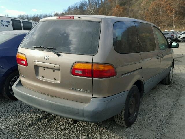 4T3ZF13C2WU073263 - 1998 TOYOTA SIENNA LE TAN photo 4