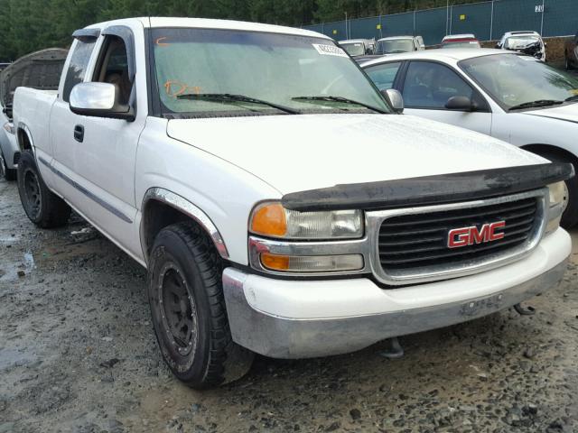 2GTEC19T411139926 - 2001 GMC NEW SIERRA WHITE photo 1