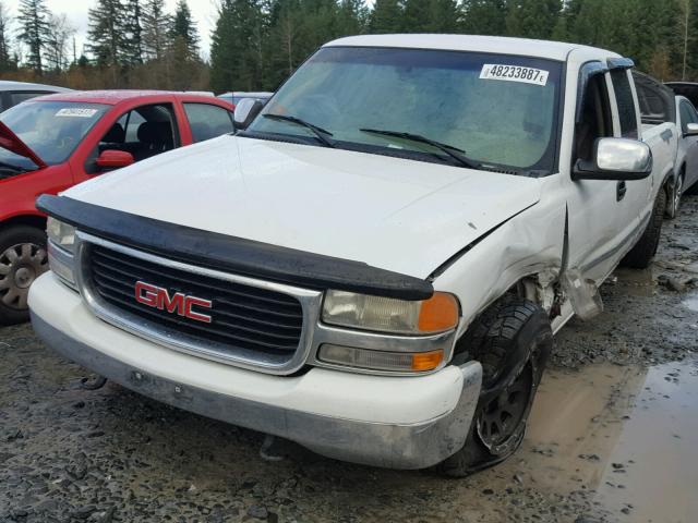 2GTEC19T411139926 - 2001 GMC NEW SIERRA WHITE photo 2