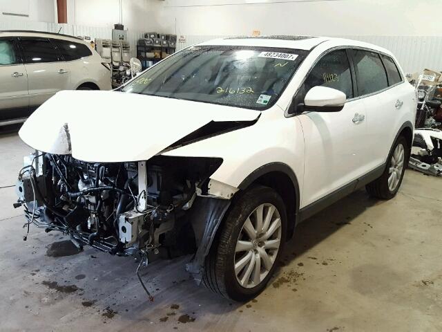 JM3TB2MA1A0216132 - 2010 MAZDA CX-9 WHITE photo 2