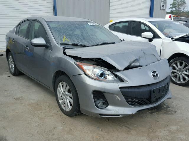 JM1BL1V77C1699850 - 2012 MAZDA 3 I GRAY photo 1