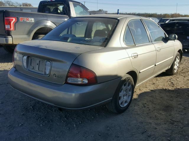 3N1CB51DXYL337007 - 2000 NISSAN SENTRA BAS BEIGE photo 4