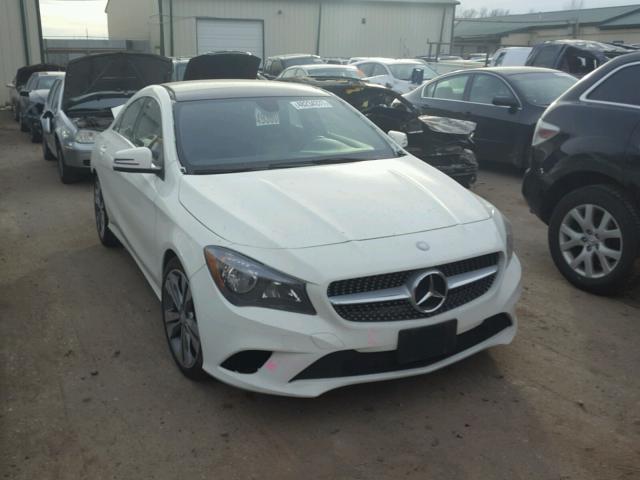 WDDSJ4EBXEN047897 - 2014 MERCEDES-BENZ CLA 250 WHITE photo 1