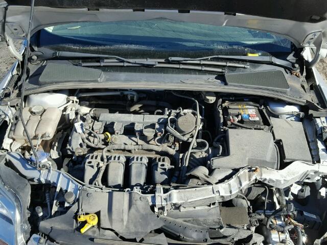 1FADP3F26DL324250 - 2013 FORD FOCUS SE SILVER photo 7