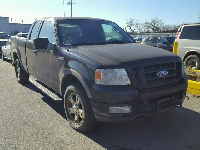 1FTPX14594NA41418 - 2004 FORD F150 BLACK photo 1