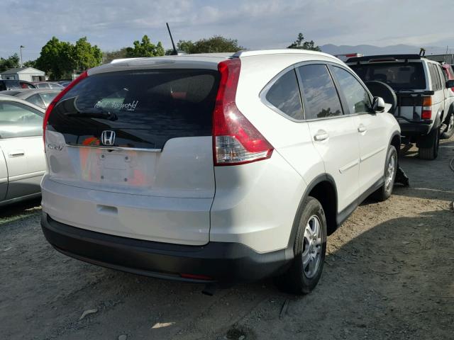 5J6RM3H7XEL041783 - 2014 HONDA CR-V EXL WHITE photo 4