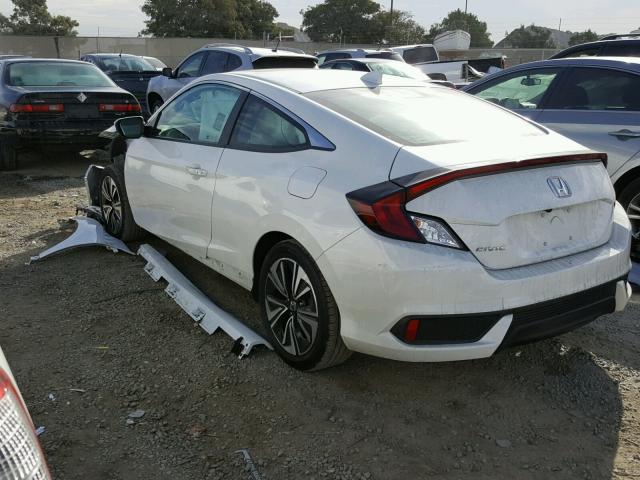 2HGFC3B38HH361284 - 2017 HONDA CIVIC EX WHITE photo 3