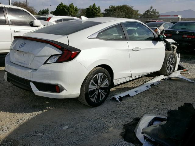 2HGFC3B38HH361284 - 2017 HONDA CIVIC EX WHITE photo 4