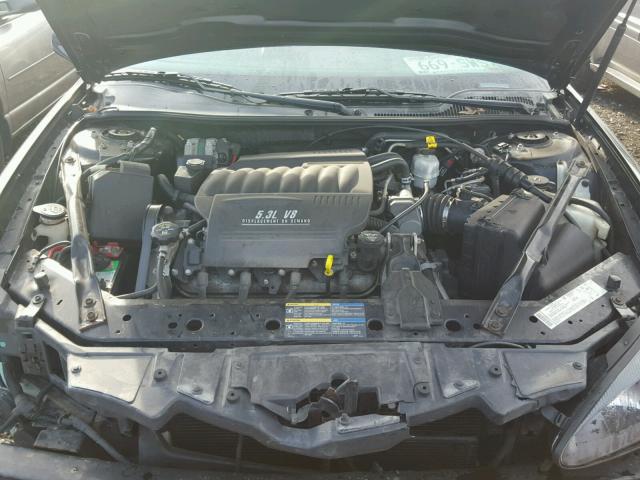 2G2WC52C451321416 - 2005 PONTIAC GRAND PRIX BLACK photo 7