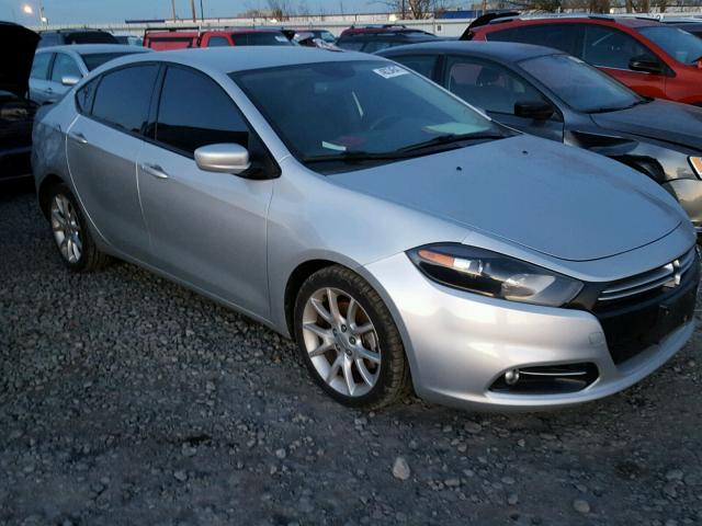 1C3CDFBH5DD107796 - 2013 DODGE DART SXT SILVER photo 1