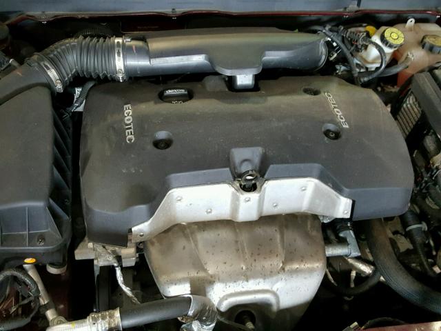 1G11C5SL7FF306739 - 2015 CHEVROLET MALIBU 1LT BURGUNDY photo 7