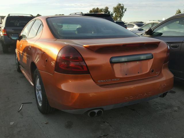 2G2WP522641141171 - 2004 PONTIAC GRAND PRIX ORANGE photo 3