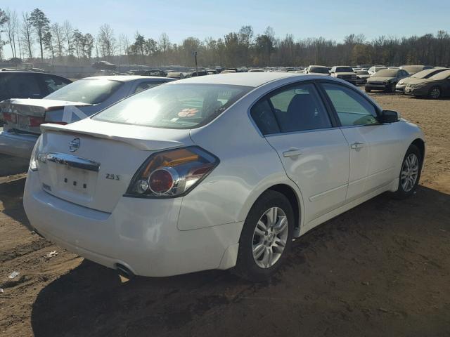 1N4AL2AP8AN421705 - 2010 NISSAN ALTIMA BAS WHITE photo 4