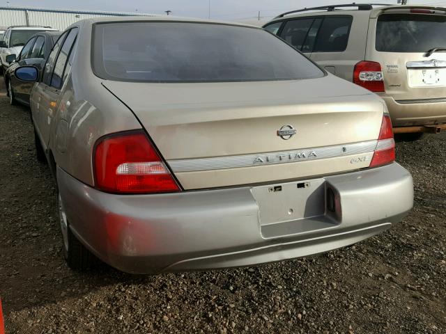 1N4DL01D81C116546 - 2001 NISSAN ALTIMA XE GOLD photo 3