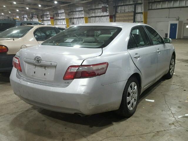 4T4BE46K48R026133 - 2008 TOYOTA CAMRY CE SILVER photo 4